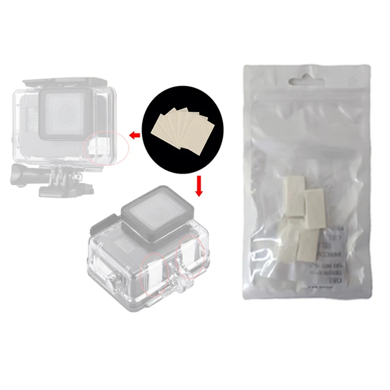 For GoPro 13 12 11 10 9 Insta360 X5 X4 DJI Osmo 360 Nano Pocket 4 3 Action 6 5 4 Camera Accessories Dive Case Anti Fog Inserts