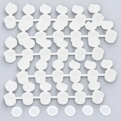 

30pcs Empty Paint Pots Plastic Paint Storage Containers For Watercolor Painting Crafts Mini Pigment Box Portable Organizer