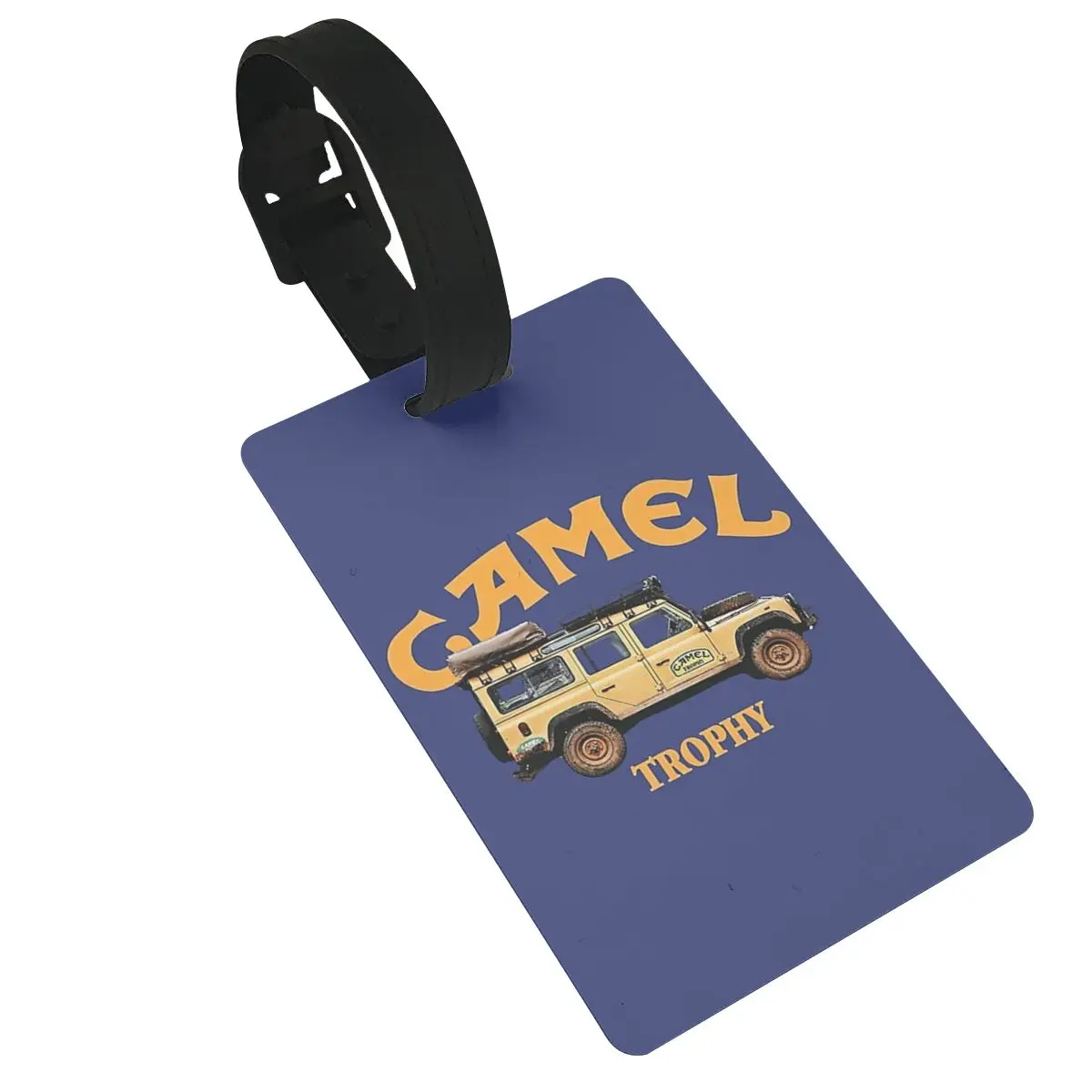 Camel Trophy Defender 110 Luggage Tags Suitcase Accessories Travel PVC Cute Baggage Boarding Tag Portable Label Holder ID