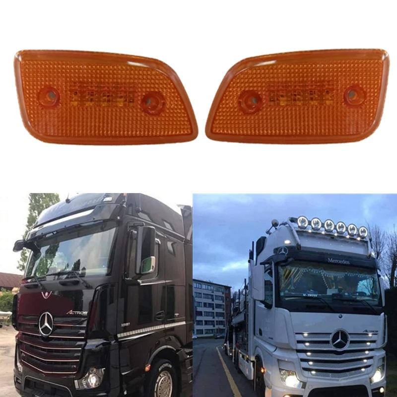 RH/ LH /1Pair 24V Led Sunvisor Lamp For Benz Actros MP4 MP5 ANTOS Led Sunvisor Lamp A9608203456