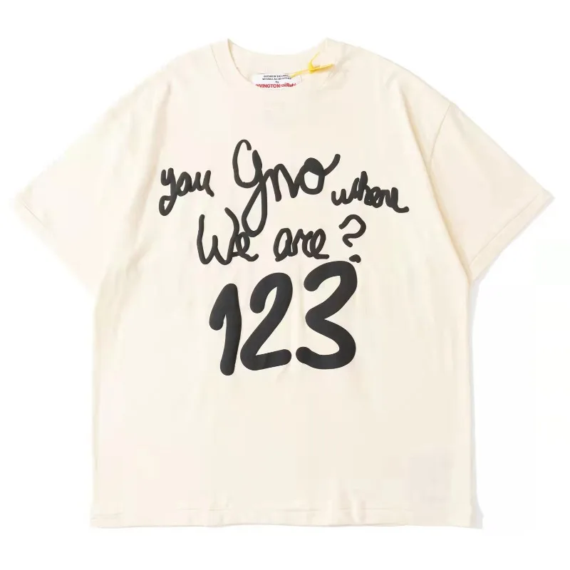 High Street RRR123 Vintage Rainbow Greedy Snake Print T-shirt Men Loose Oversized High Street Casual Cotton Tee