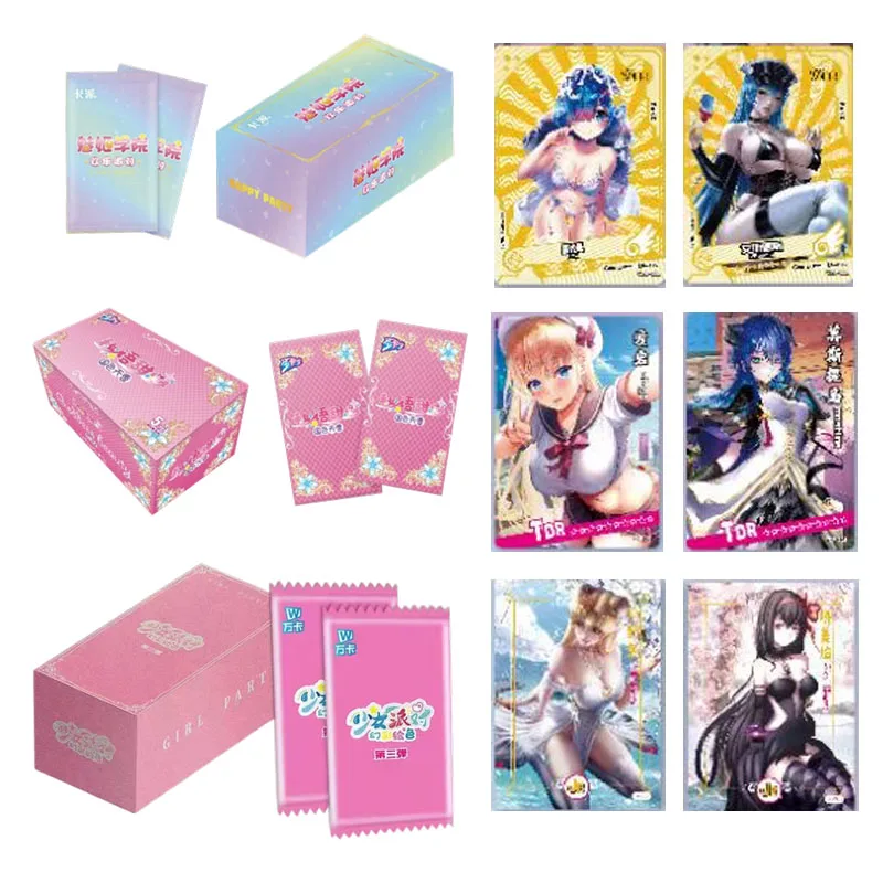 

New Rare Original Goddess Story Anime Girl Party Collection Cards Toys Hobbies Holder Collectible Album for Cards