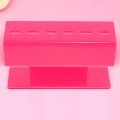 Acrylic Eyelash Extension Tweezers Storage Rack Sturdy Clear Lash Extension Tools Holder Compact Organizer Stand for Home