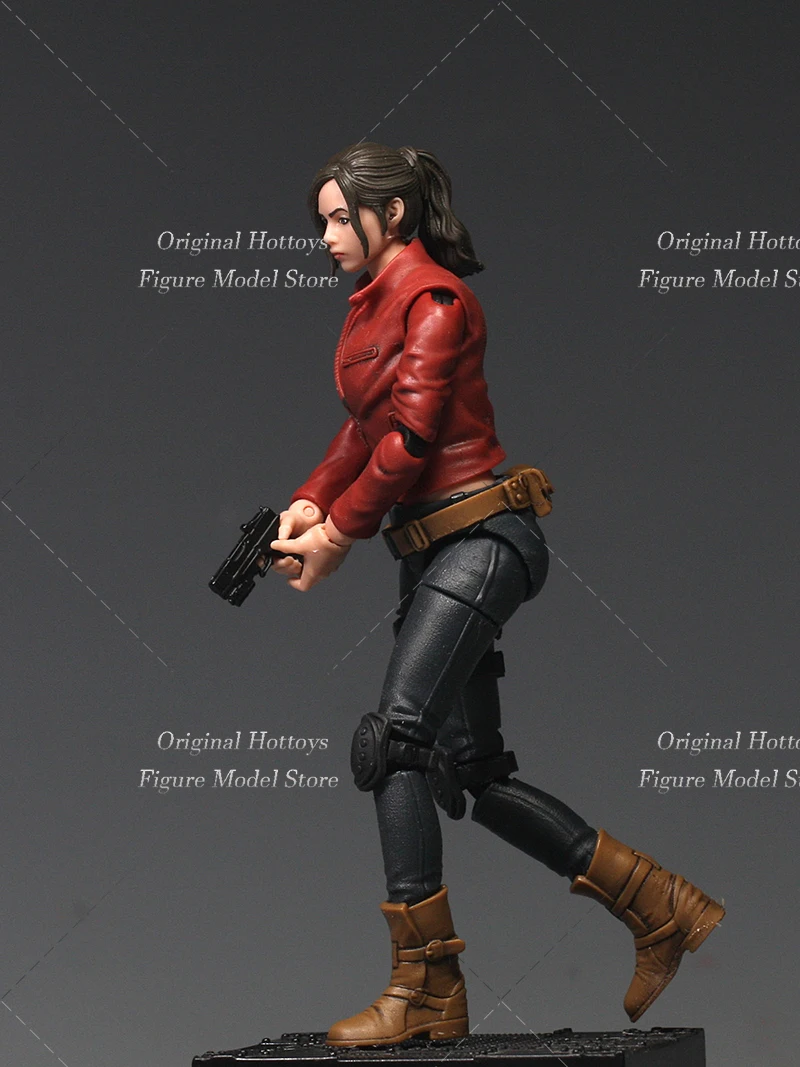 In Stock 1/18 Scale Female Soldier Claire Redfield Game Series Character Full Set 3.75-inch Action Figure Doll Collection