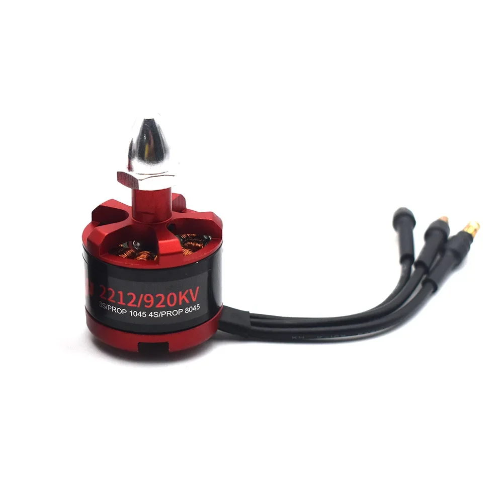 มอเตอร์ไร้แปรงถ่าน CW ccw 2212 920KV ใหม่พร้อมขั้วต่อ3.5มม. สำหรับ F450 F550 S550 F550โดรนสี่ใบพัดแบบ DIY