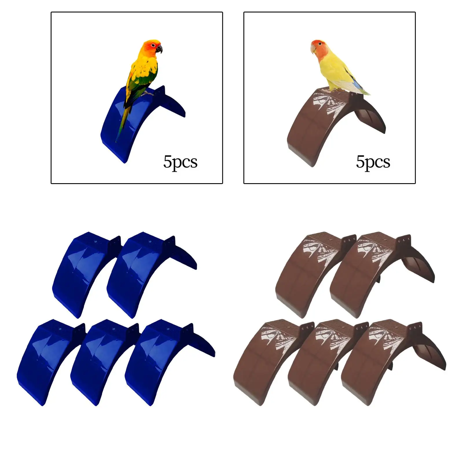 5x Pigeon Rest Stand Support Breeding Supplies Easy to Use Grill Dwelling Pigeon Perch for Pigeons Bird Adventuring Feeding