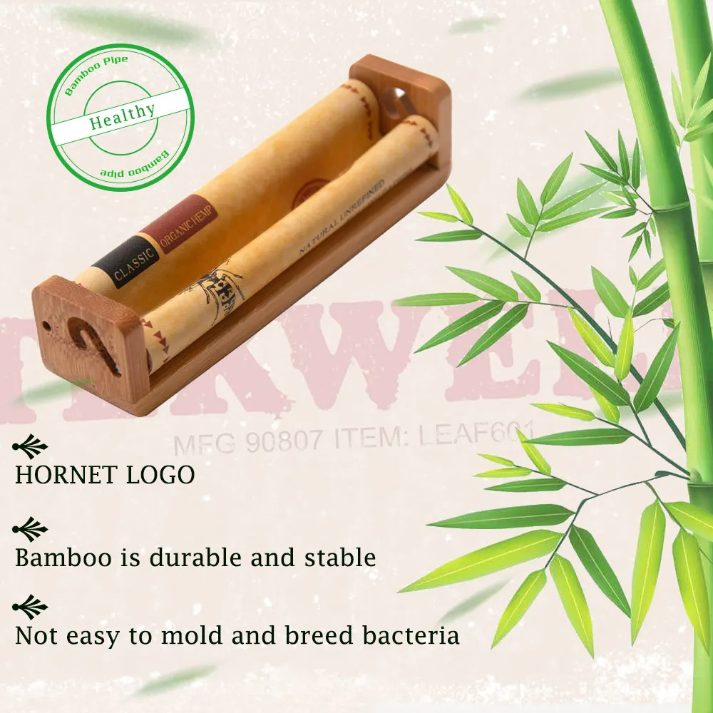 HORNET DANGER Natural Bamboo 110MM Rolling Machine Maker Kingsize Roller Laminado Para Fumar