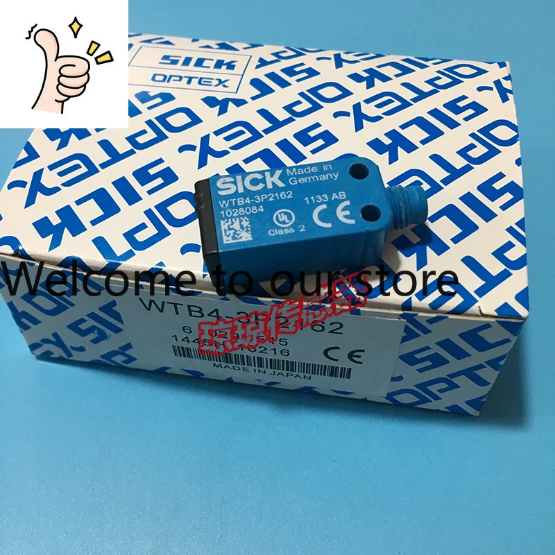 Germany SICK Schike WTB4-3P2162 Sigg Small Plug-in Diffuse Reflection Photoelectric Switch Sensor