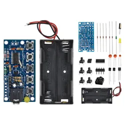 Wireless Stereo FM Radio Receiver Module PCB FM DIY Electronic Kits 76MHz-108MHz DC 1.8V-3.6V