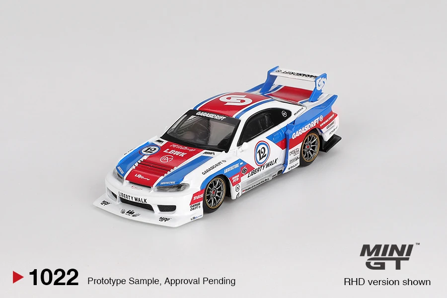 MINIGT 1/64 Nissan Skyline GT-R (R34) V-Spec II Alloy Car Model