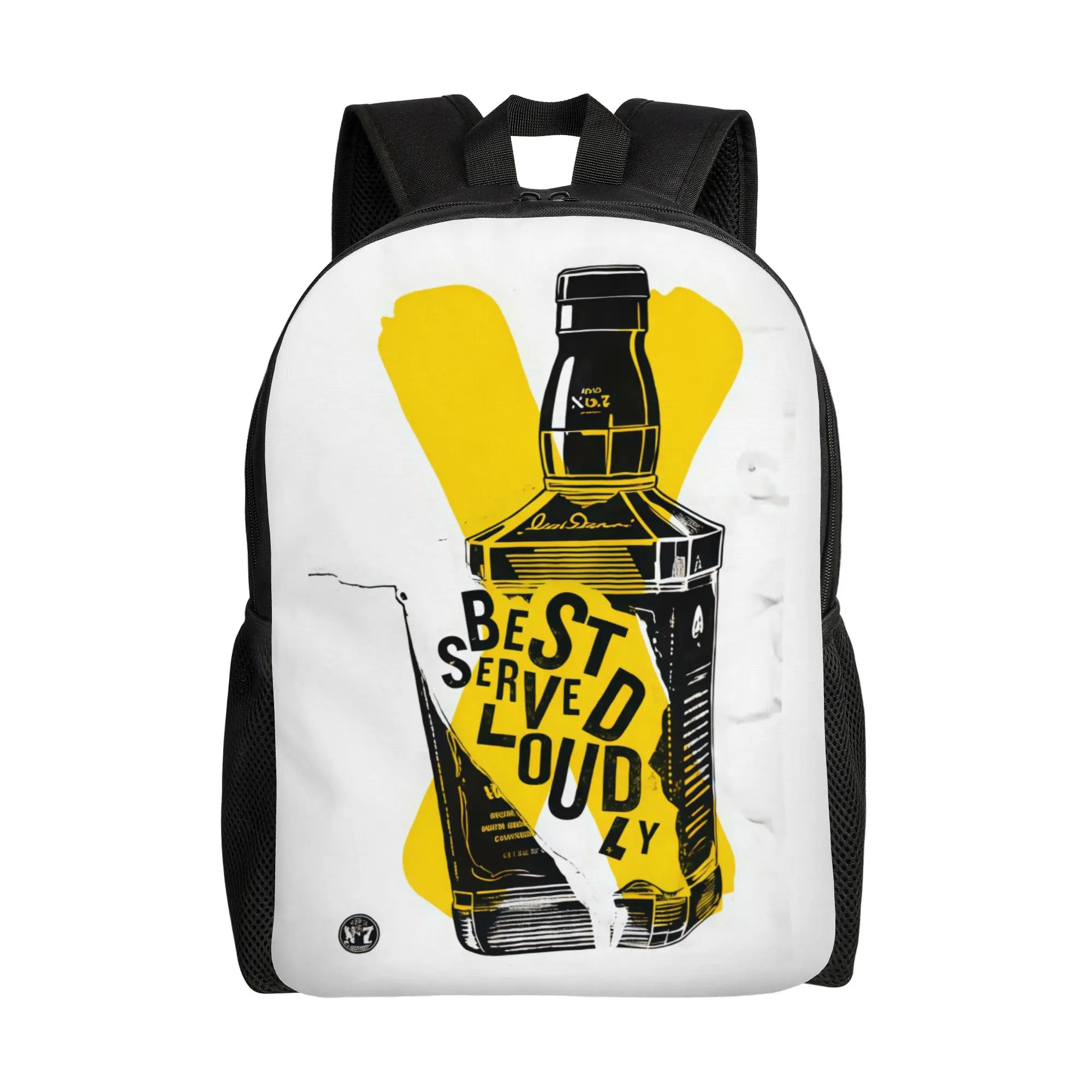 

Рюкзак JJack Daniel'sS Schoolbag для мужчин, модный, вместительный, для ноутбука, к началу учебного года
