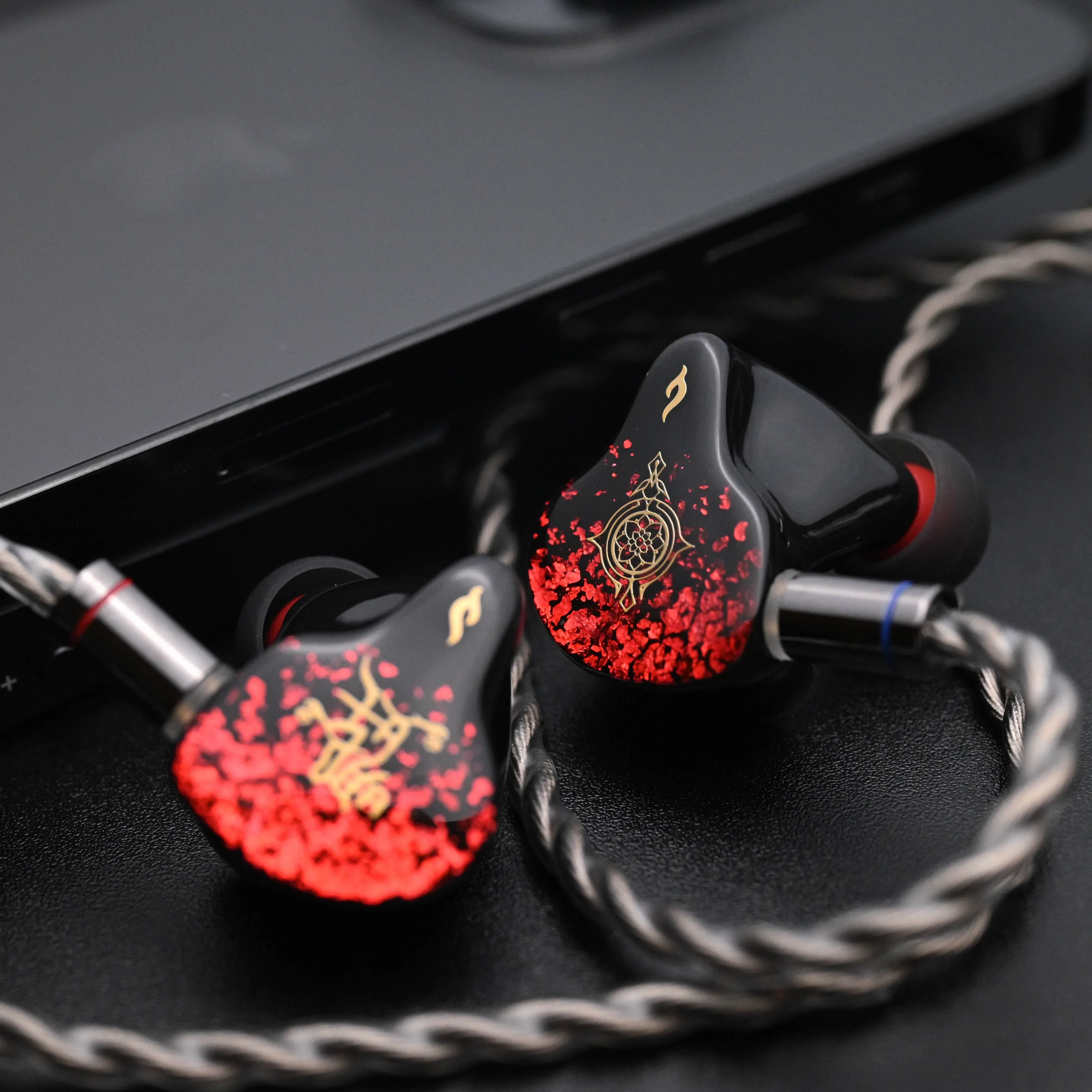 TANGZU Nezha Latest Flagship-level IEMs 6BA + 1PZT Multi-Driver In-Ear Monitor Hybrid Driver Wired Earphones Musician Audiophile