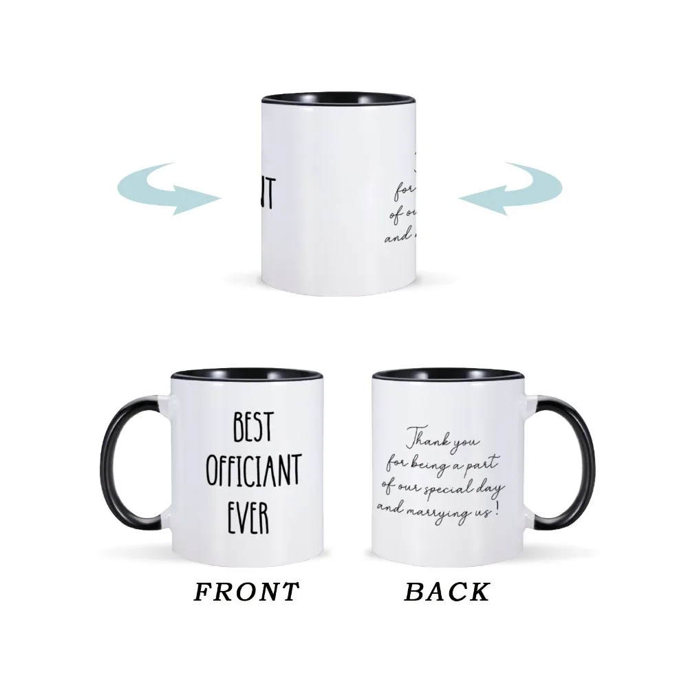 Funny Wedding Officiant Mugs Best Officiant Ever Coffee Mug Gifts To That Person Performing The Marriage Ceremony Mug For Couple