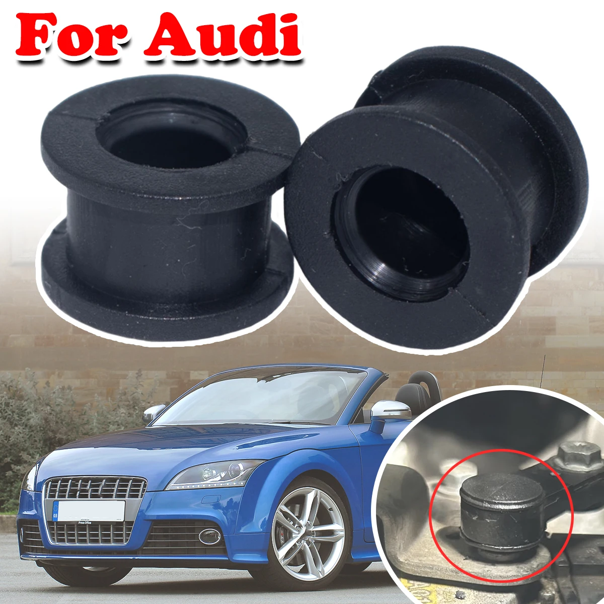 

2pcs Automatic Transmission Gear Shifting Cable End Connector Rubber Bushing Fix Repair Kit For Audi TT 100 Q3 Car Accessories