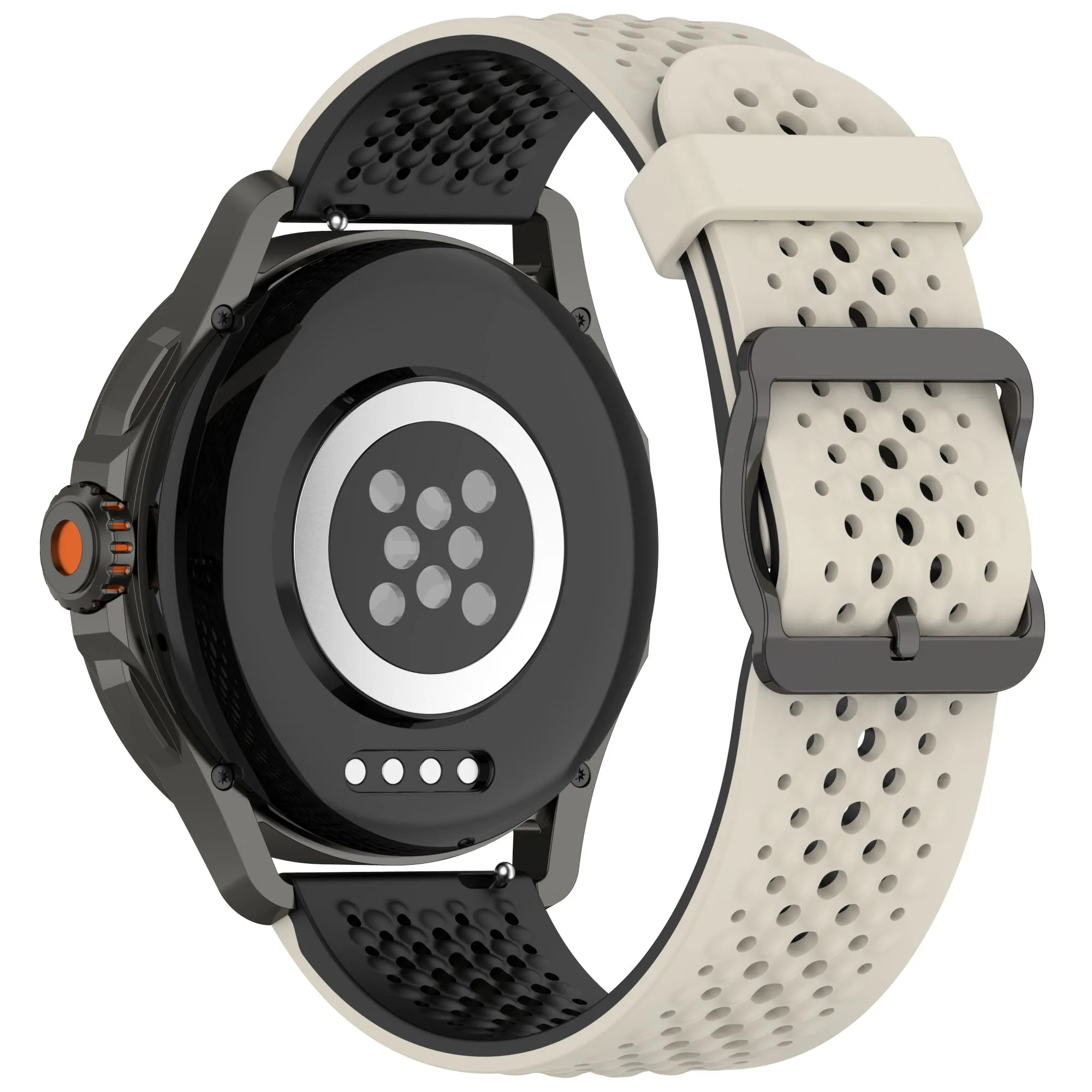 Correas deportivas de silicona de 22mm para Zeblaze Stratos 4 3 2 Pro, pulsera para reloj Zeblaze Vibe 7/7 Pro/Ares 3 Pro, correa de pulsera