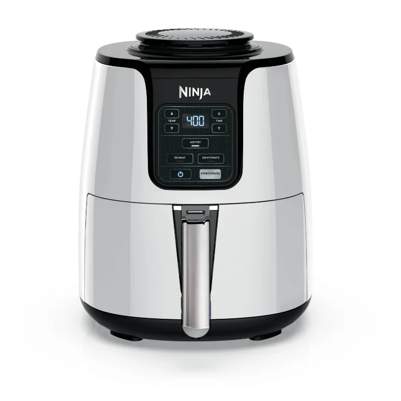 

Ninja 4Qt Air Fryer, Nonstick Basket with Crisper Plate, 1550 Watts, White