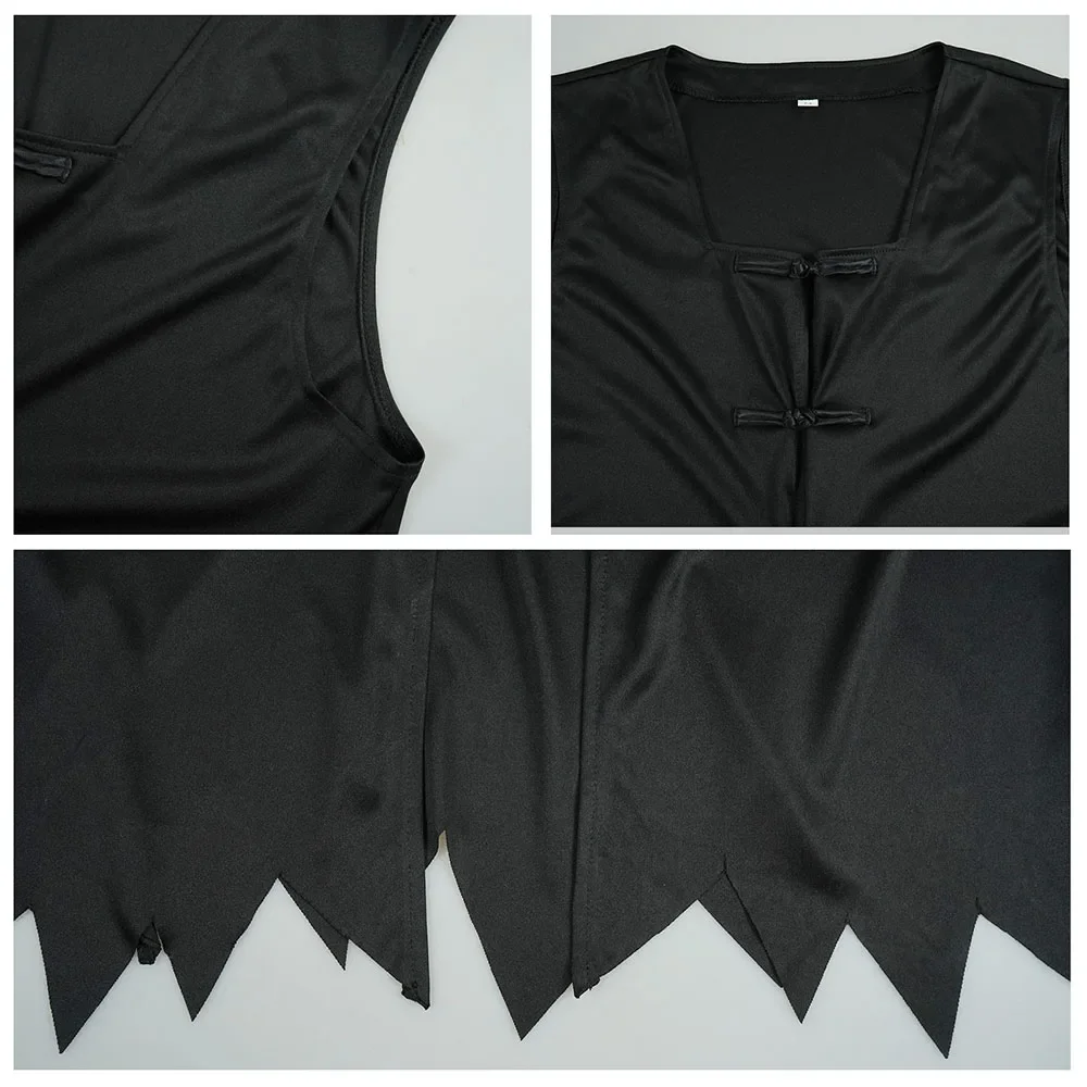 Детский костюм для косплея «Охотники на демонов» Saja для мальчиков на Хэллоуин, костюм Kpop Saja для девочек и мальчиков, топы, брюки, шляпа, серьги, комплект для вечеринки, сцены