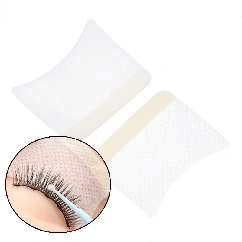 Patch autocollant jetable en coton pour cils, 40 pièces, pour enlever les coussinets pour les yeux, Extension de cils, outils de maquillage féminin