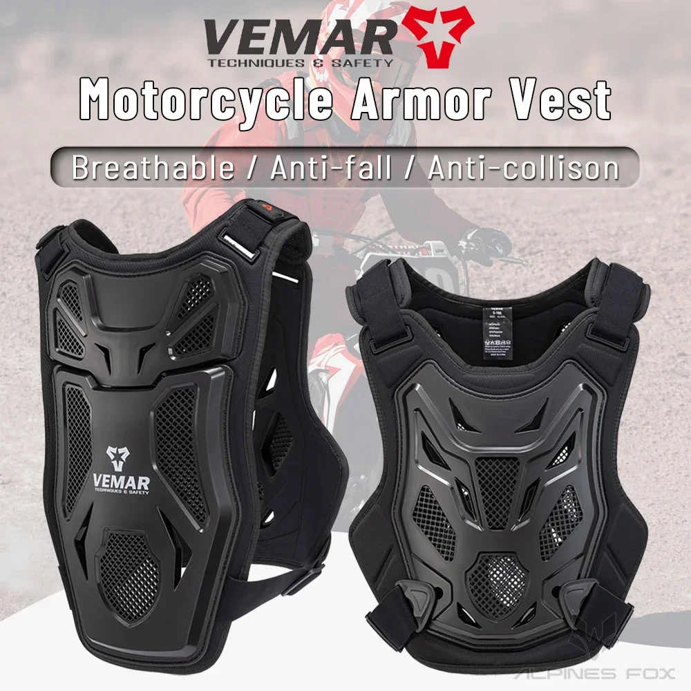 All Season Motocross Armor Vest Motorcycle Body Protection DH Dirt Bike MTB MX Chest Back Protector Moto Equipment for Men Women