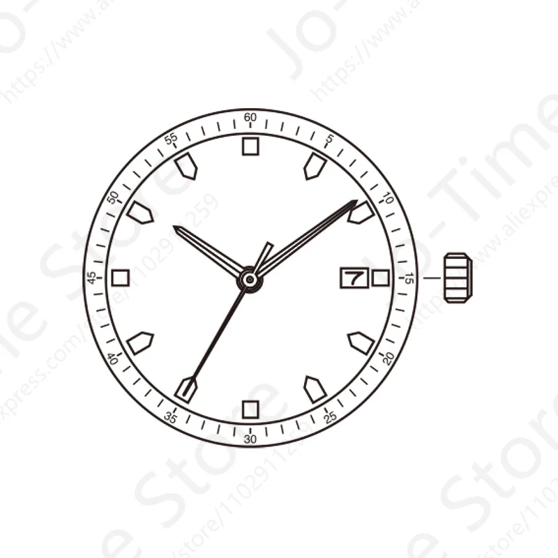 Miyota 2015นาฬิกาควอทซ์ญี่ปุ่นเคลื่อนไหวแบบมาตรฐานพร้อมแสดงวันที่การเคลื่อนไหวของผู้หญิงขนาดเล็ก