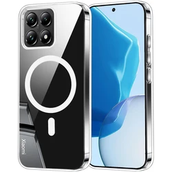 Case for Xiaomi 14T Pro For Magsafe Magnetic Wireless Charge Soft Bumper Hard Camera Protection Shockproof Cover for Xiaomi 14T