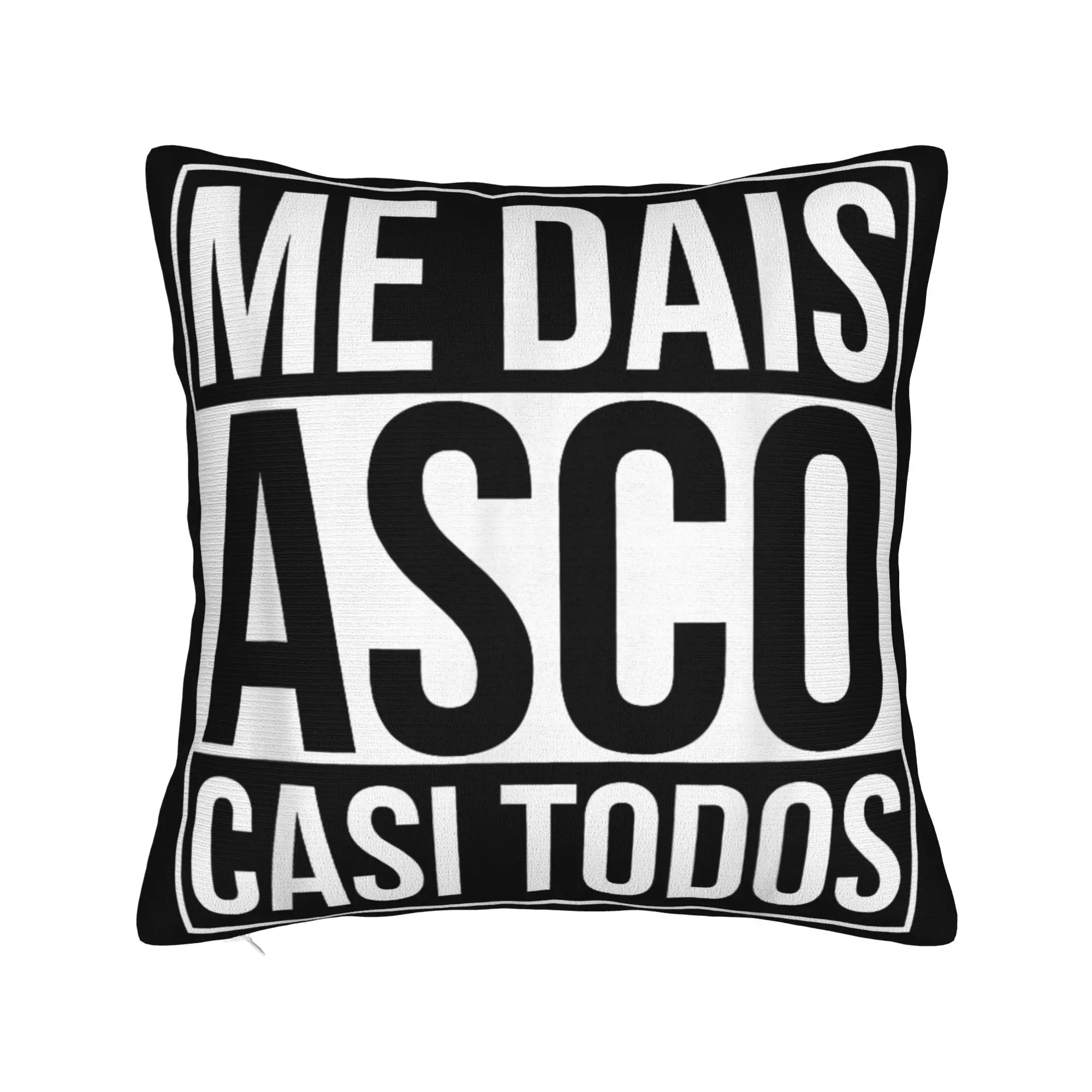 Me Dais Asco Casi Todos Pillow Covers Accessories Printed Cushion Cover Decorative  Pillow Case Cover Seat Multi-Size