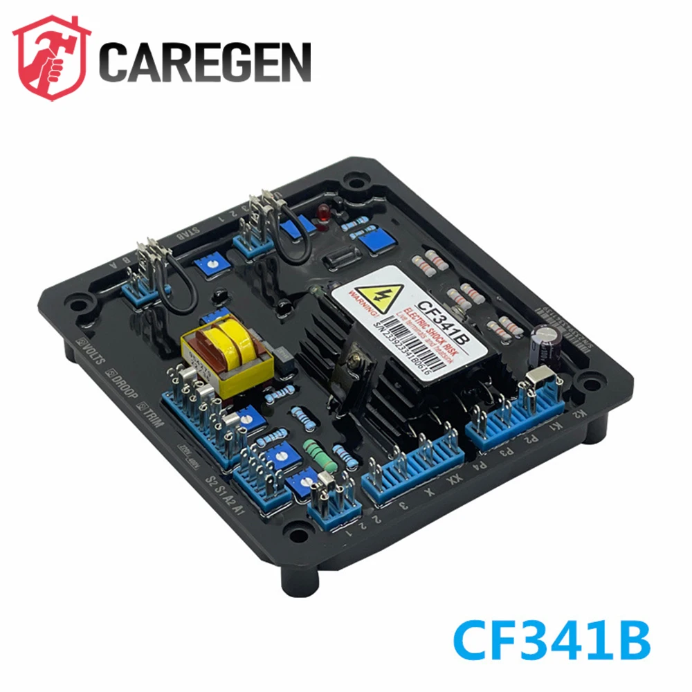 

Контроллер регулятора напряжения CF341B AVR Генератор с постоянным магнитом Автоматический стабилизатор напряжения Регулятор