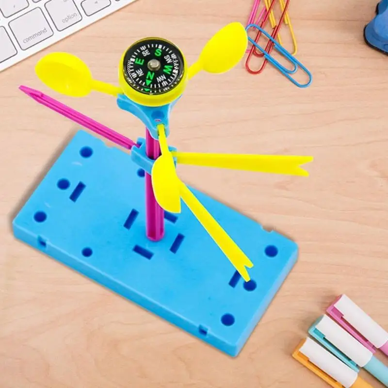 A9bd WeatherWind Vane Kids Science Toy Station Vanes AssemblyWeathervane