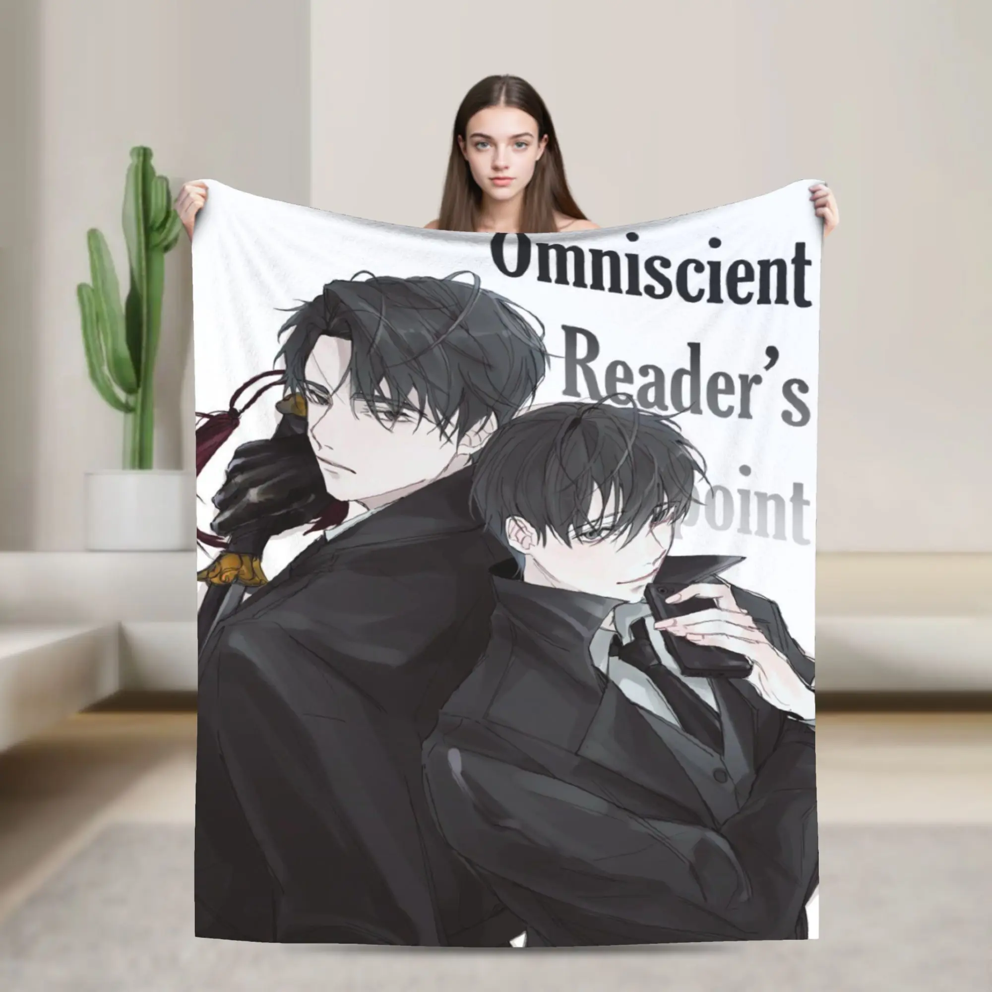 Novel Omniscient Reader Viewpoint  Merch Blankets Lightweight Thin Velvet  Throw Blankets Relax Bedspread