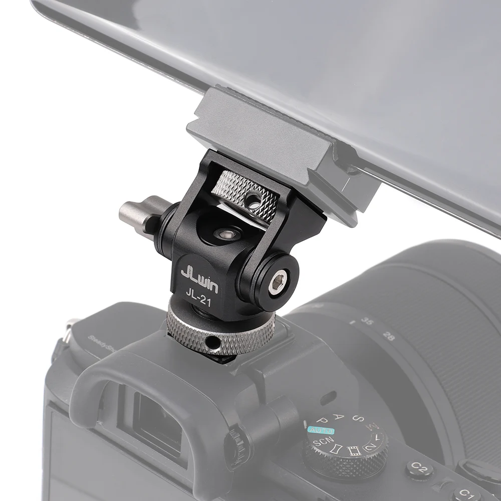 Cabezal FOTGA con adaptador de montaje de Monitor de posicionamiento para Nikon Canon Sony 360 adaptador de Monitor ajustable accesorios estudio fotográfico