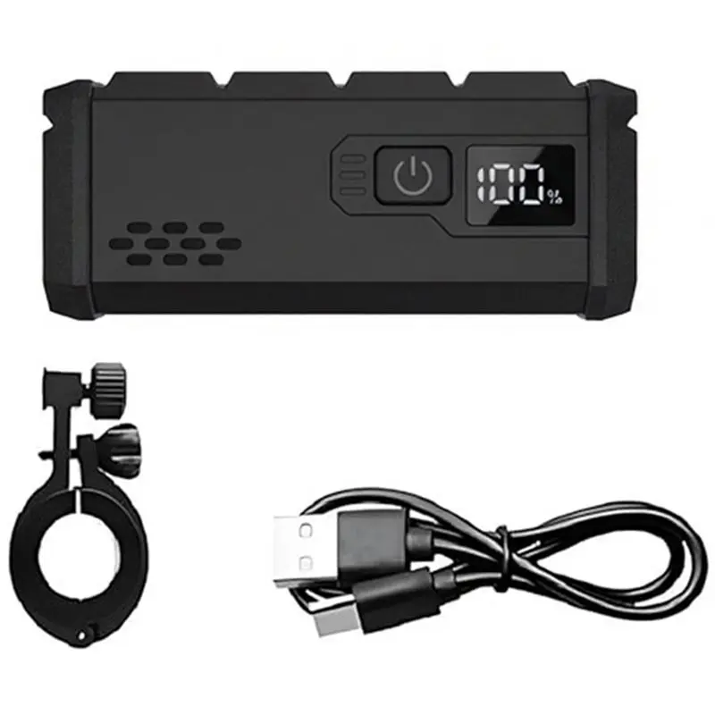 HOES-MTB Road Cycling 2000 Lumen Bicycle Light Front 2000Mah Waterproof USB Rechargeable Bike Headlight LED Flashlight