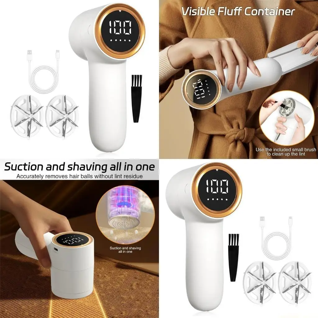 

D0AB Electric Lint Remover Sweater Fabric Shaver Fluff Remover for Clothes Coat
