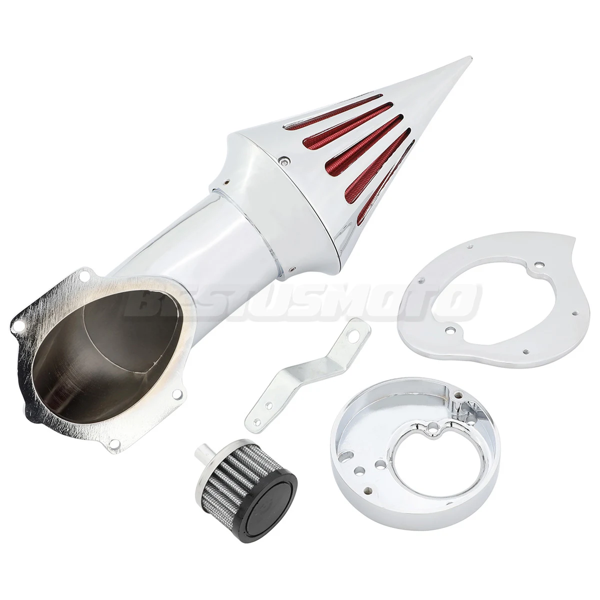 Motorcycle Parts Spike Air Cleaner Intake Filter Kit For Honda VTX1300 VTX 1300 1986-2019 2018 2017 2016 2015 2014 2013 2012