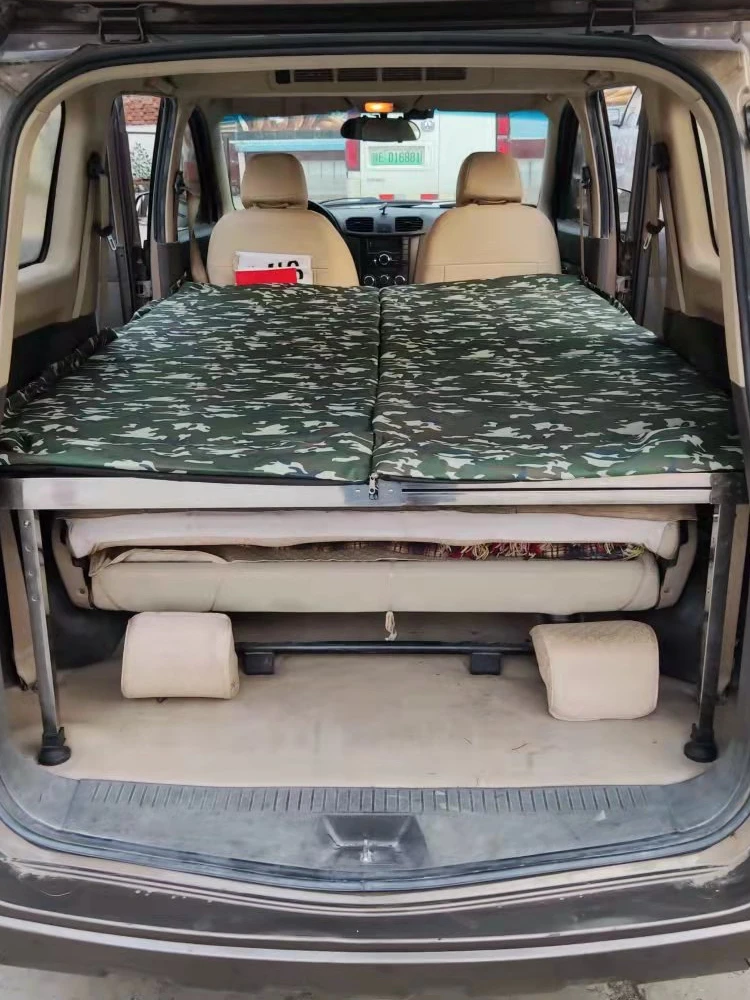 Vehicle-mounted folding bed for micro-step outdoor van commercial vehicle Bed for tent