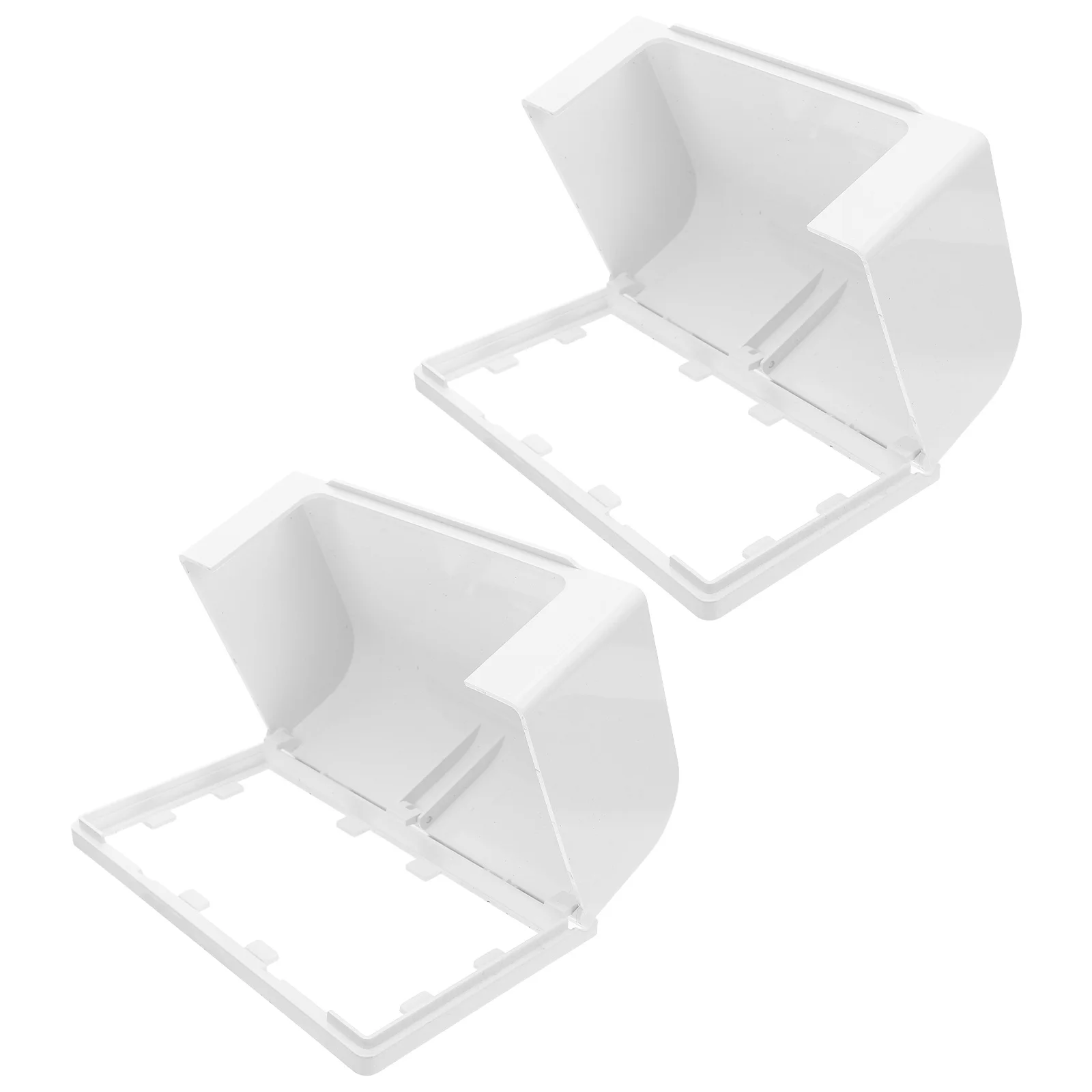 

2Pcs Waterproof Bathroom Outlet Cover Multipurpose Wall Socket Protector Splash Proof Reusable Cable Outlet Cover for Kitchen