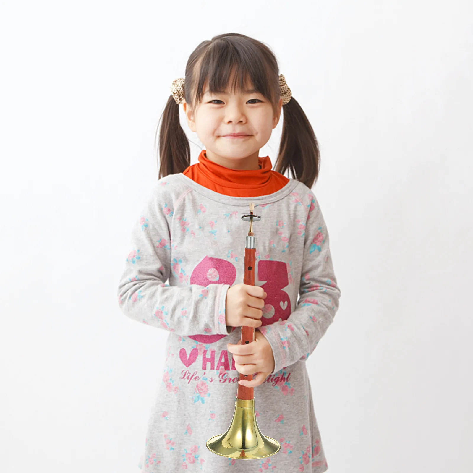 1Set D Key Rosewood Suona Beginner Wind Instrument Portable Lightweight Chinese Ethnic Suona Musical Instrument Professional