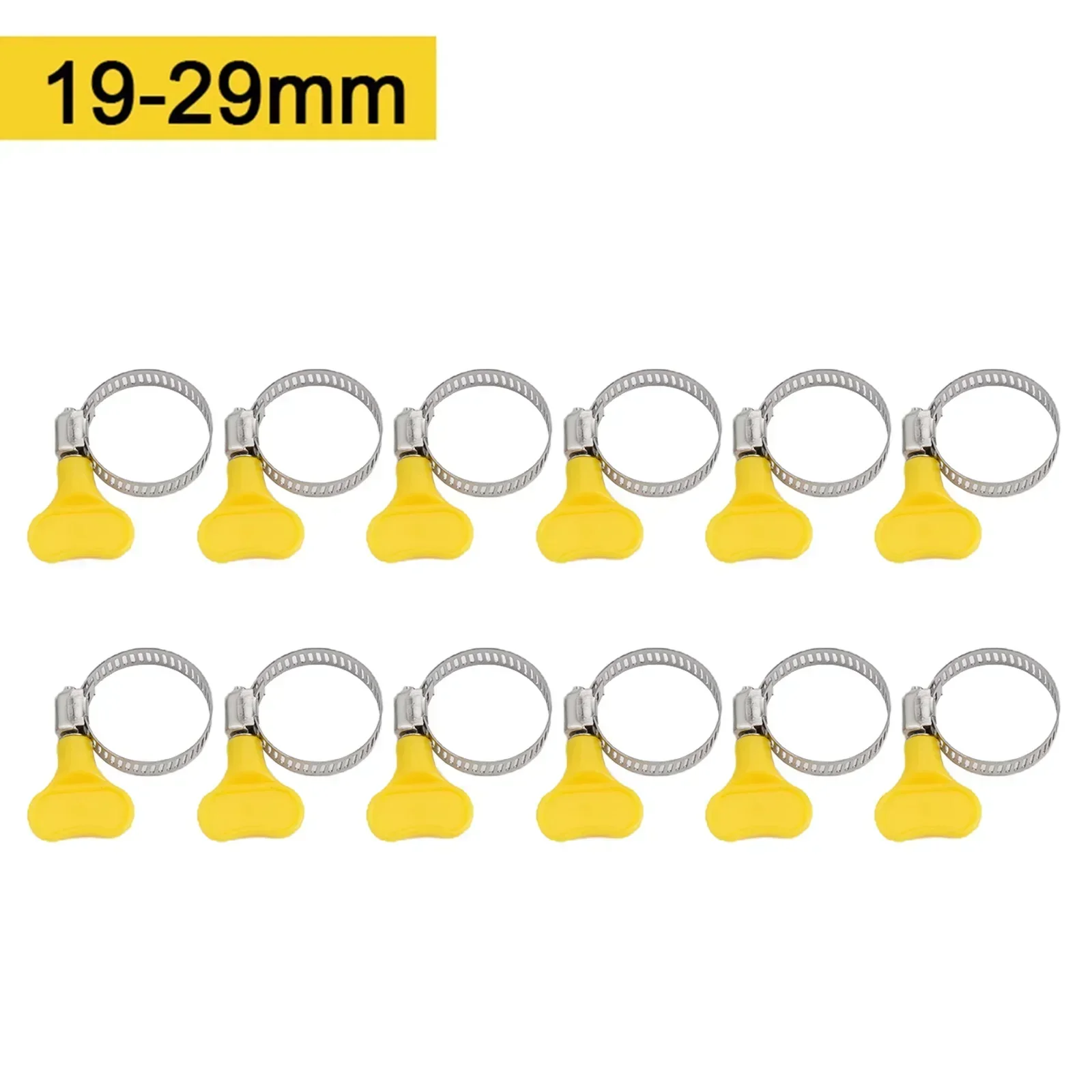10pcs Plastic Stainless Steel Adjustable Plastic Handle Through Hole Structure Powerful Torque Powerful Torque