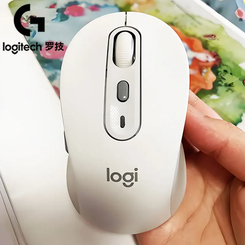 

Logitech M750 Выберите ее для деловых поездок! Двухрежимная беспроводная бесшумная мышь, легкий дизайн для простого использования Logitech M220.