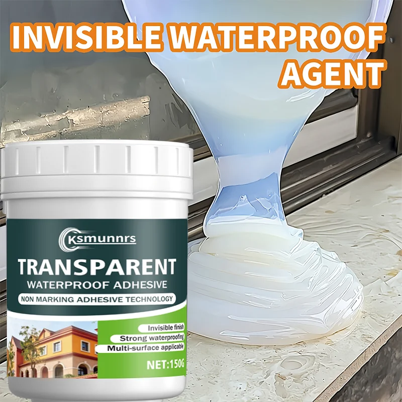 Multi-Purpose Invisible Waterproof Sealant - Versatile Leak Repair for Homes, Pipes, Suitable for Industrial, Hotel, Restaurant,