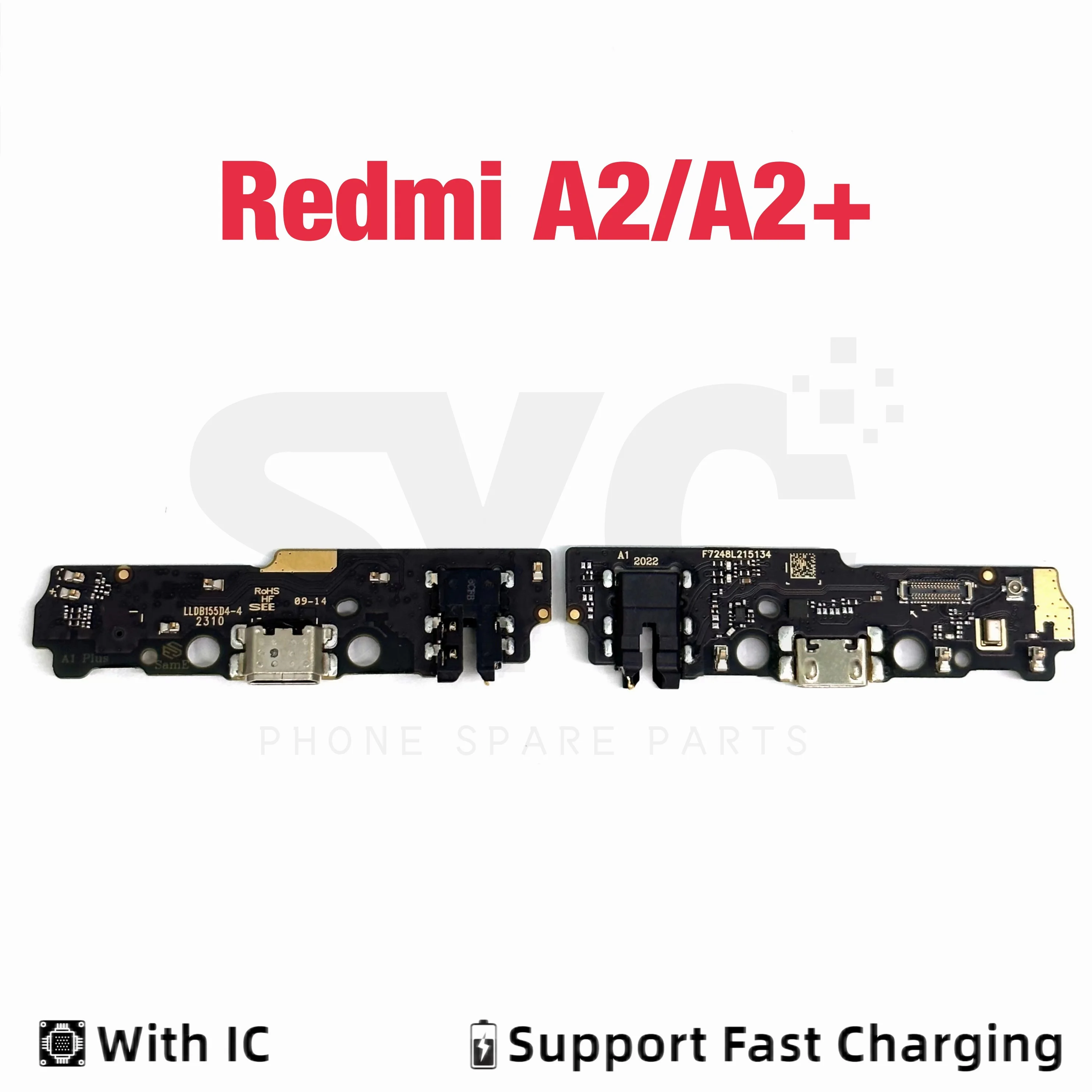 Carte de chargement USB pour Xiaomi, Redmi A1, A1 + Plus, port S6, câble flexible, bonne qualité