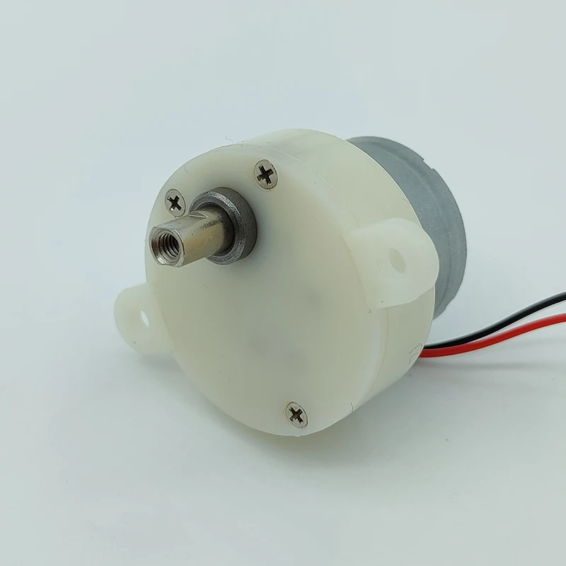 Motor de engranaje Micro 300 DC 3V 5V 6V 29RPM velocidad lenta Mini 32mm Turbo Worm Gearbox Motor de reducción de engranaje DIY luces de escenario modelo de juguete