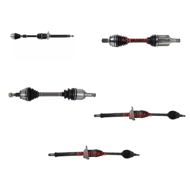 

Right output shaft 31608657704 2533301300right 2533307900Left A1663301300right A1663301200Left A1663301500right A1663301600Left