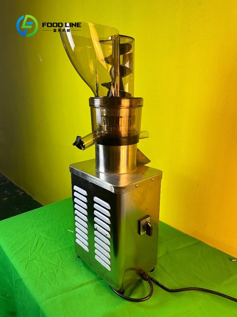 Customized size Working time anti-clogging commercial cold press juicer