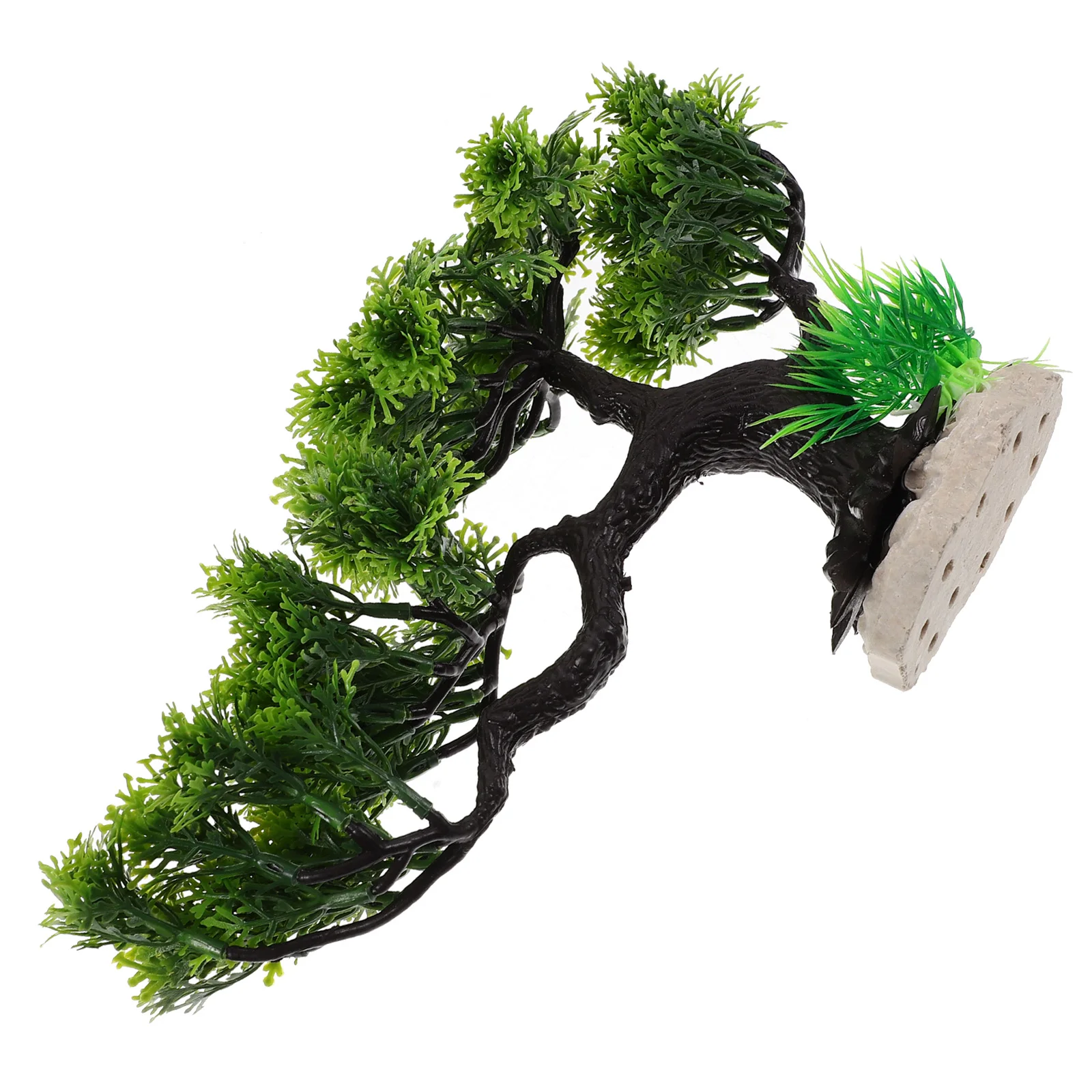 

Realistic Plastic Pine Tree Aquarium Ornament Durable Fish Tank Decoration Natural Landscape DIY Accessory Aquarium Decor