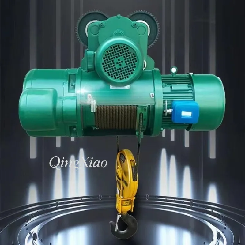 Heavy Duty Industrial Manual Wire Rope Hoist For Workshop Goods Hoisting Construction Material Lifting Warehouse Cargo Handling