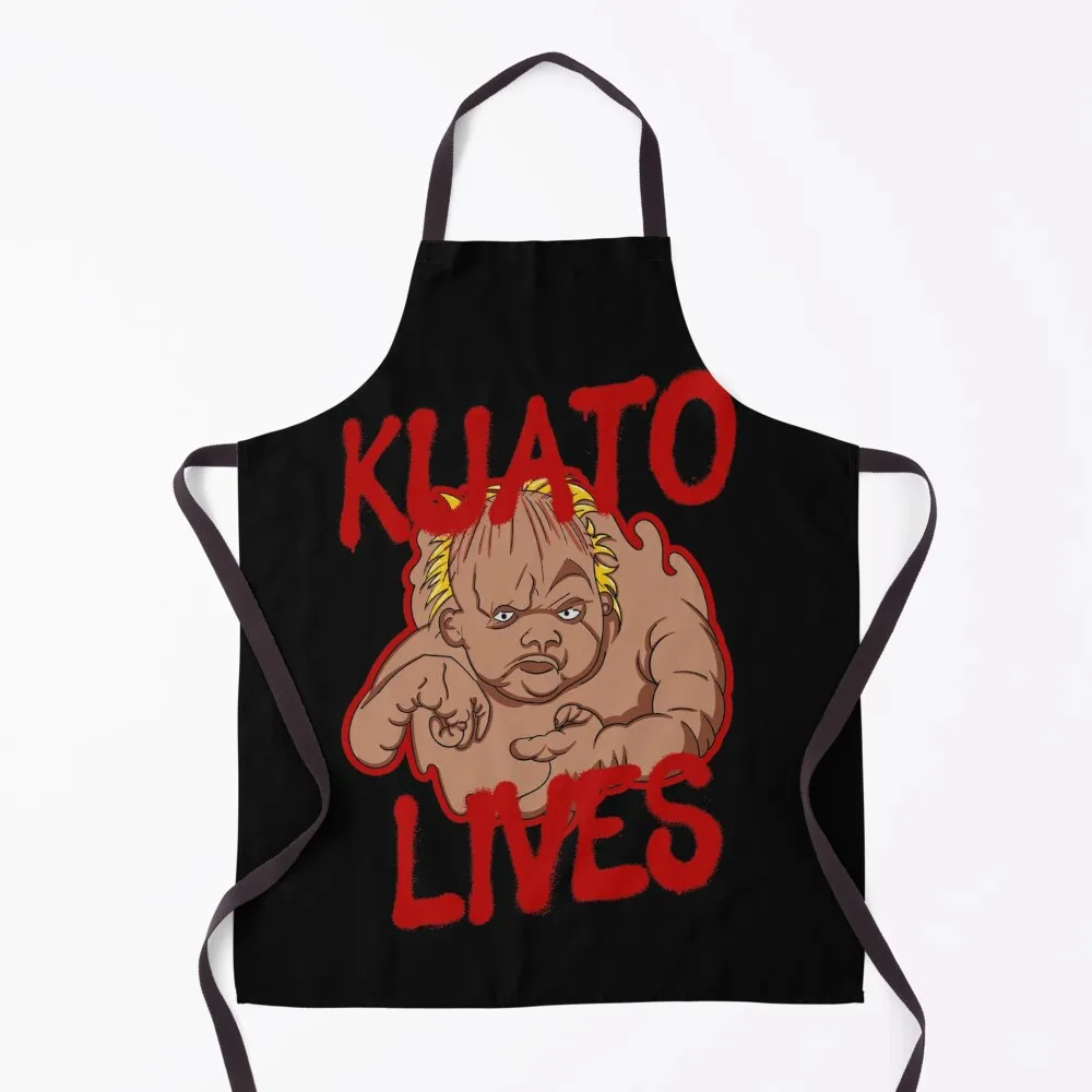 

Kuato Lives v2 Apron All For Kitchen And Home Chef Uniform For Men Kitchen Kawaii Accessories carpenter Apron