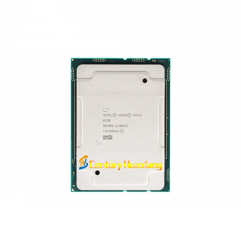 server processor Intels Xeon Gold 6230 2.1GHz 20 Core  125W 27.5MB  CPU - Central Processing Unit