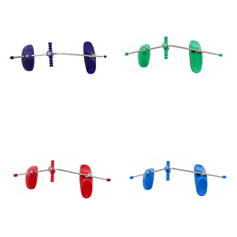 VVDental Orthodontic Reverse Pull Headgear Purple Dental Anterior Traction Face Mask Ortho Maxillary Traction Device