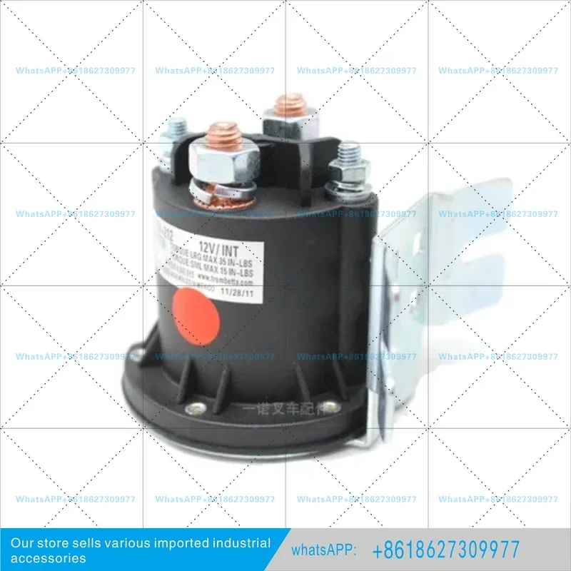 Semi electric stacker forklift accessories Hydraulic power unit DC motor Oil pump station 12/24V contact relay