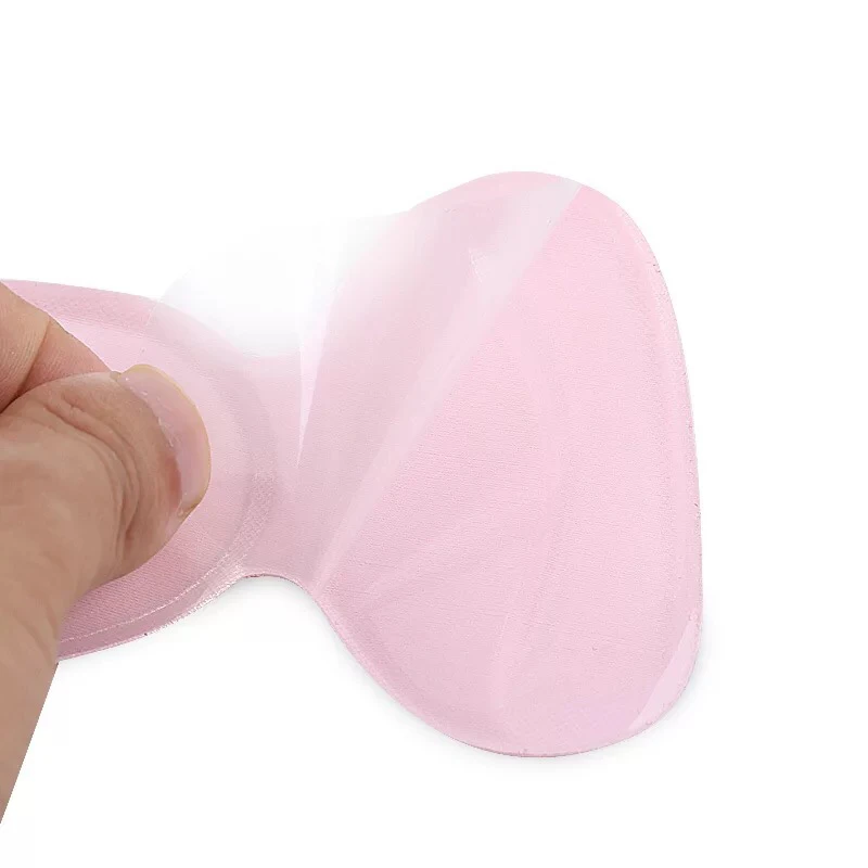 Plantillas de Gel de silicona para mujer, almohadillas autoadhesivas para el talón, soporte para el arco, 1 par